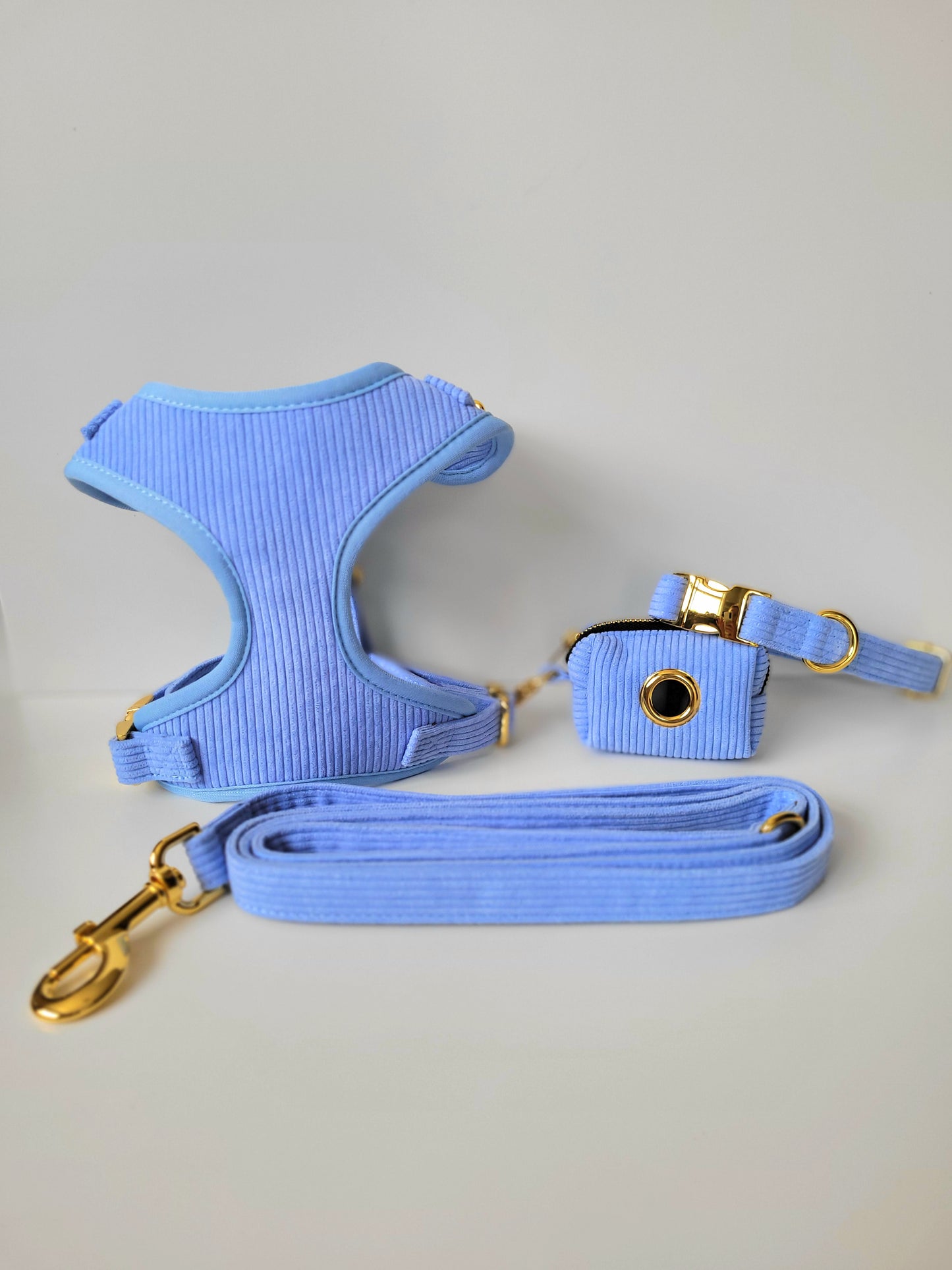 4-Piece Corduroy Harness Set