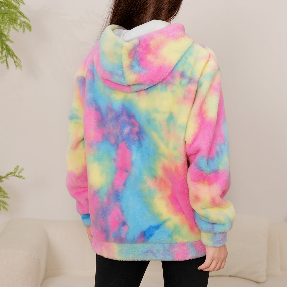 Rainbow Rover Human Hoodie