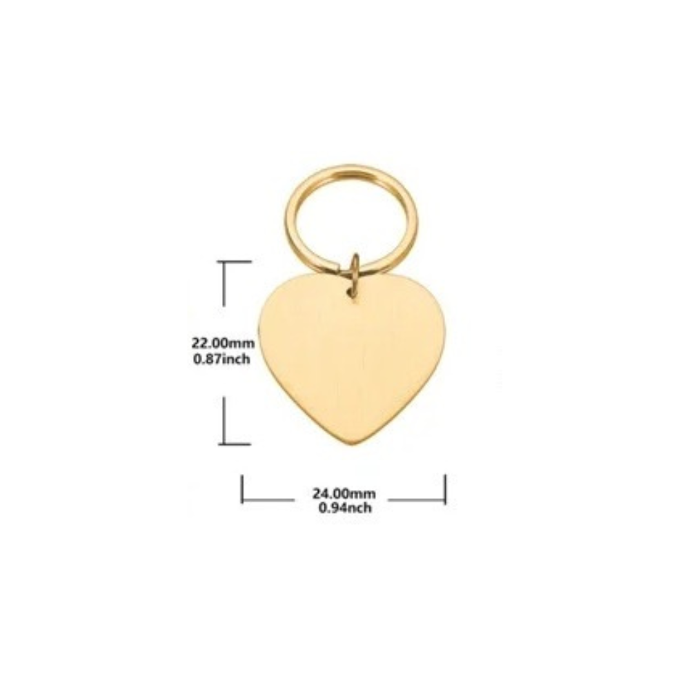 Pet Tag – Heart Shape
