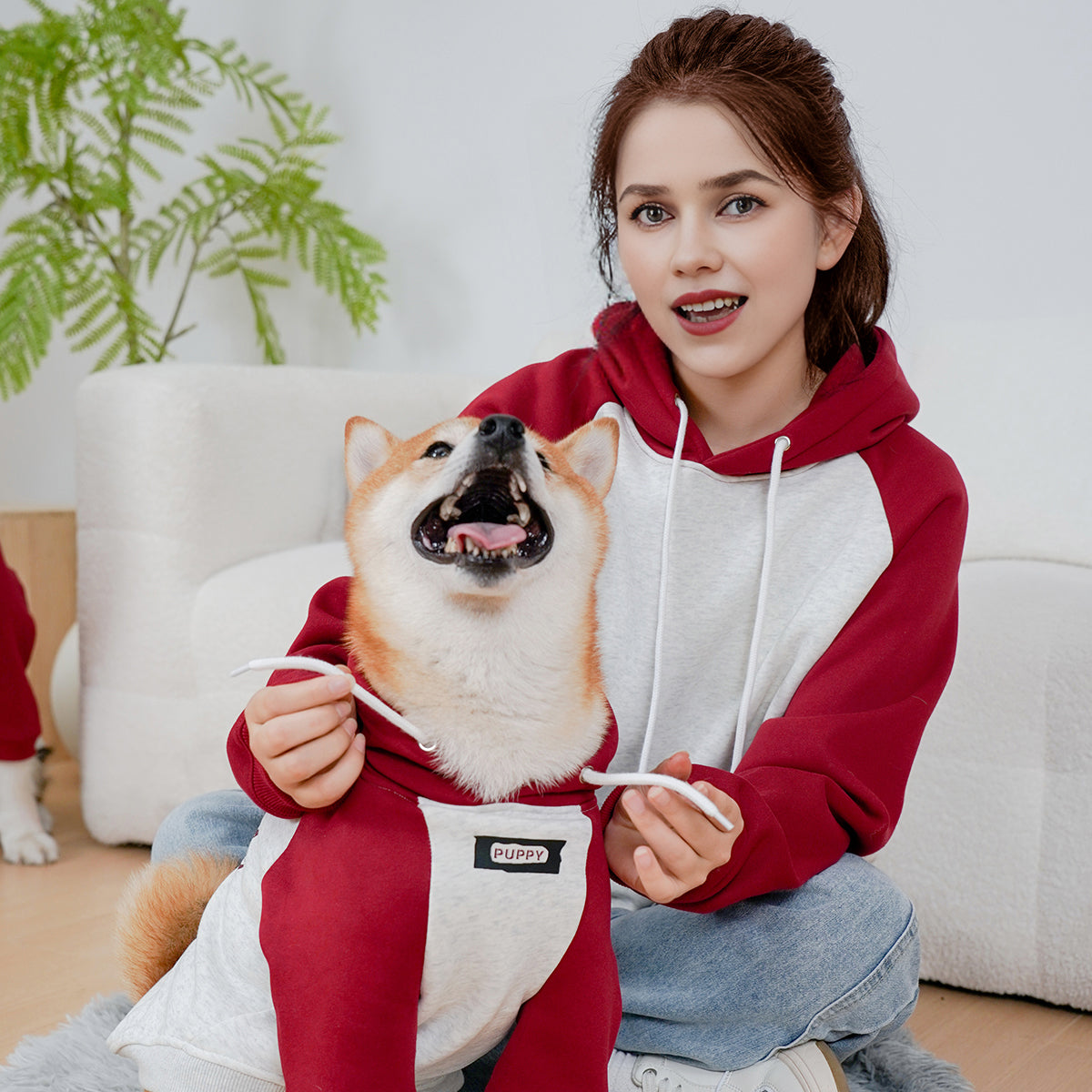 Red Rover Human Hoodie